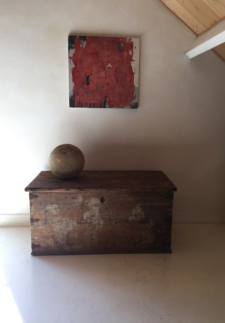 abstract modernistisch schilderij mei oostvogels - Afbeelding 3