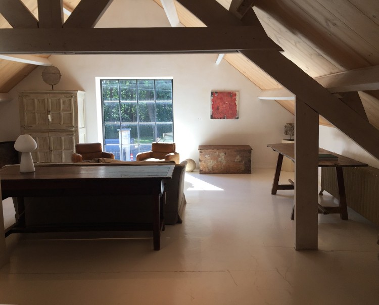 abstract modernistisch schilderij mei oostvogels - Afbeelding 6