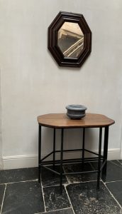 Paar Consoles Walnoot en IJzer - Afbeelding 2