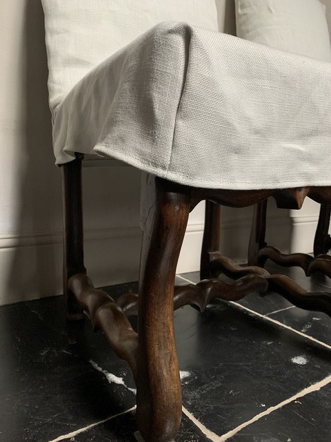 VERKOCHT Set van 4 Os de Mouton - Afbeelding 8