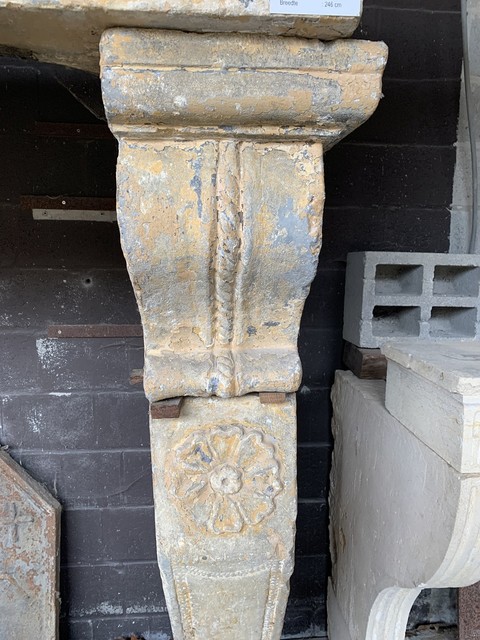 stenen schoorsteenmantel uit de renaissance - Afbeelding 6