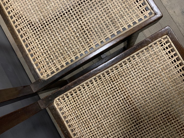 VERKOCHT jeanneret box chair chandigarh - Afbeelding 6