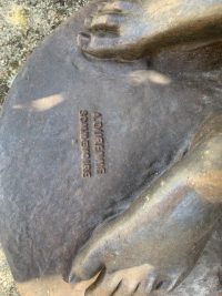 19e eeuws bronzen tuinbeeld venus - Afbeelding 8