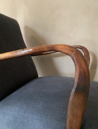 Midcentury lounge stoel paola buffa italiaans - Afbeelding 6