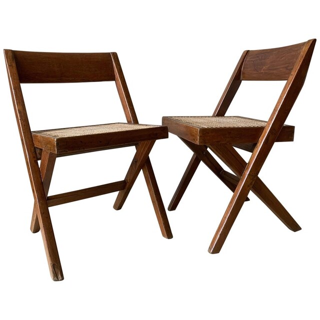 jeanneret bibliotheekstoel - Afbeelding 9