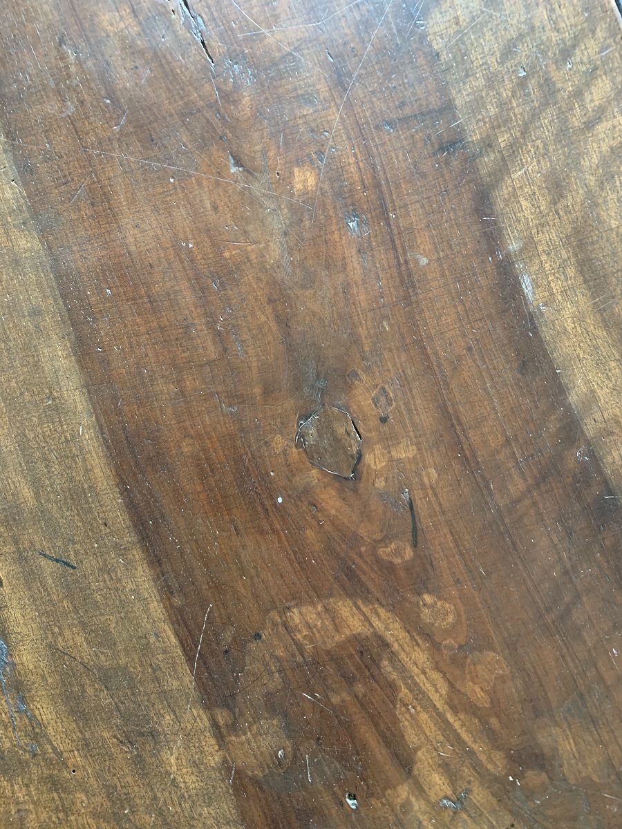 Luna Salontafel Old Walnut, ijzer en marmer gips - Afbeelding 8