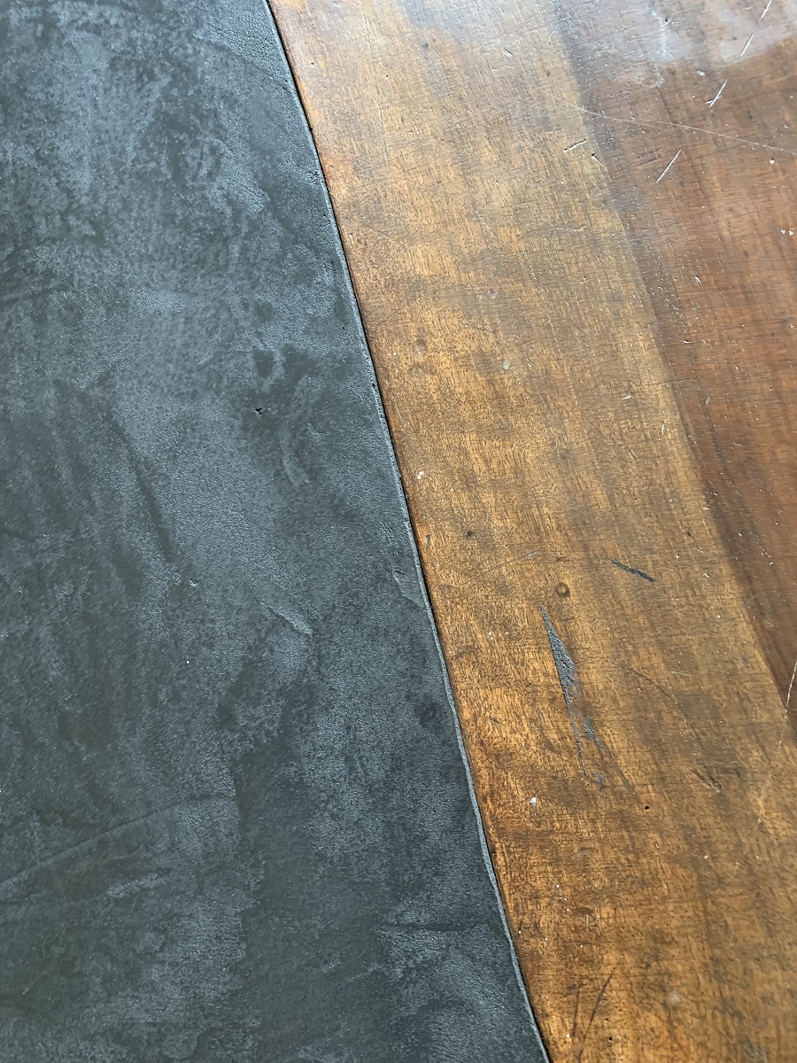 Luna Salontafel Old Walnut, ijzer en marmer gips - Afbeelding 9