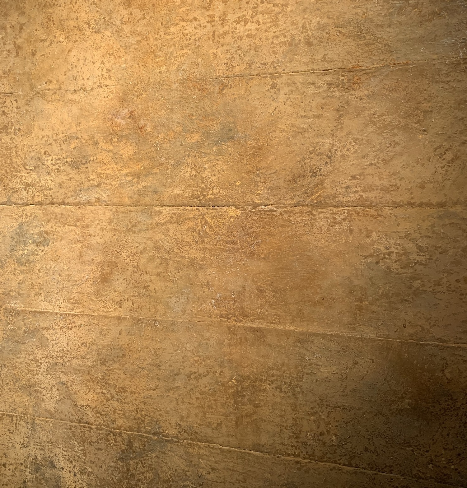 SOLD Rond schilderij 19e eeuws paneel - Afbeelding 5