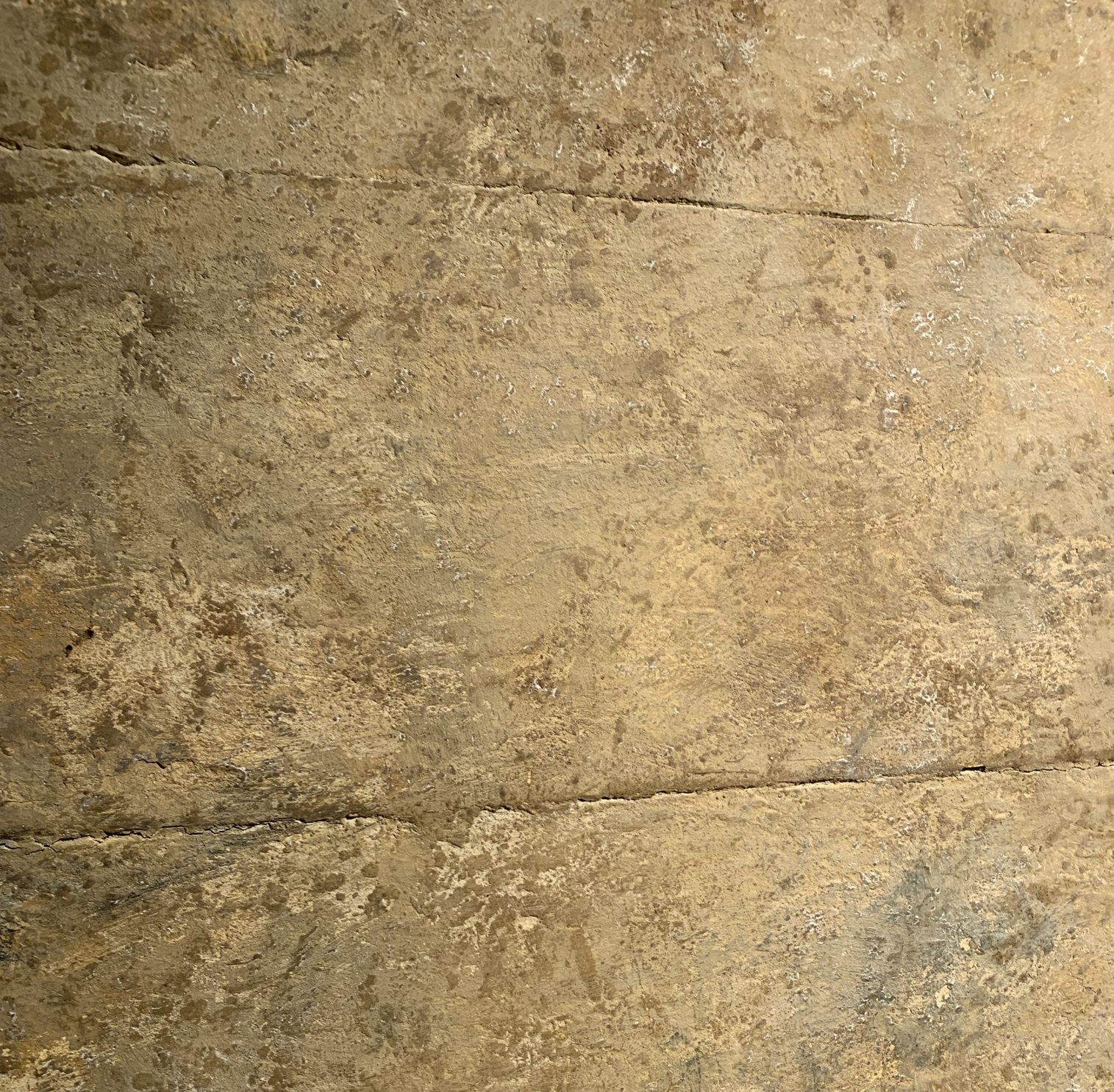 SOLD Rond schilderij 19e eeuws paneel - Afbeelding 11