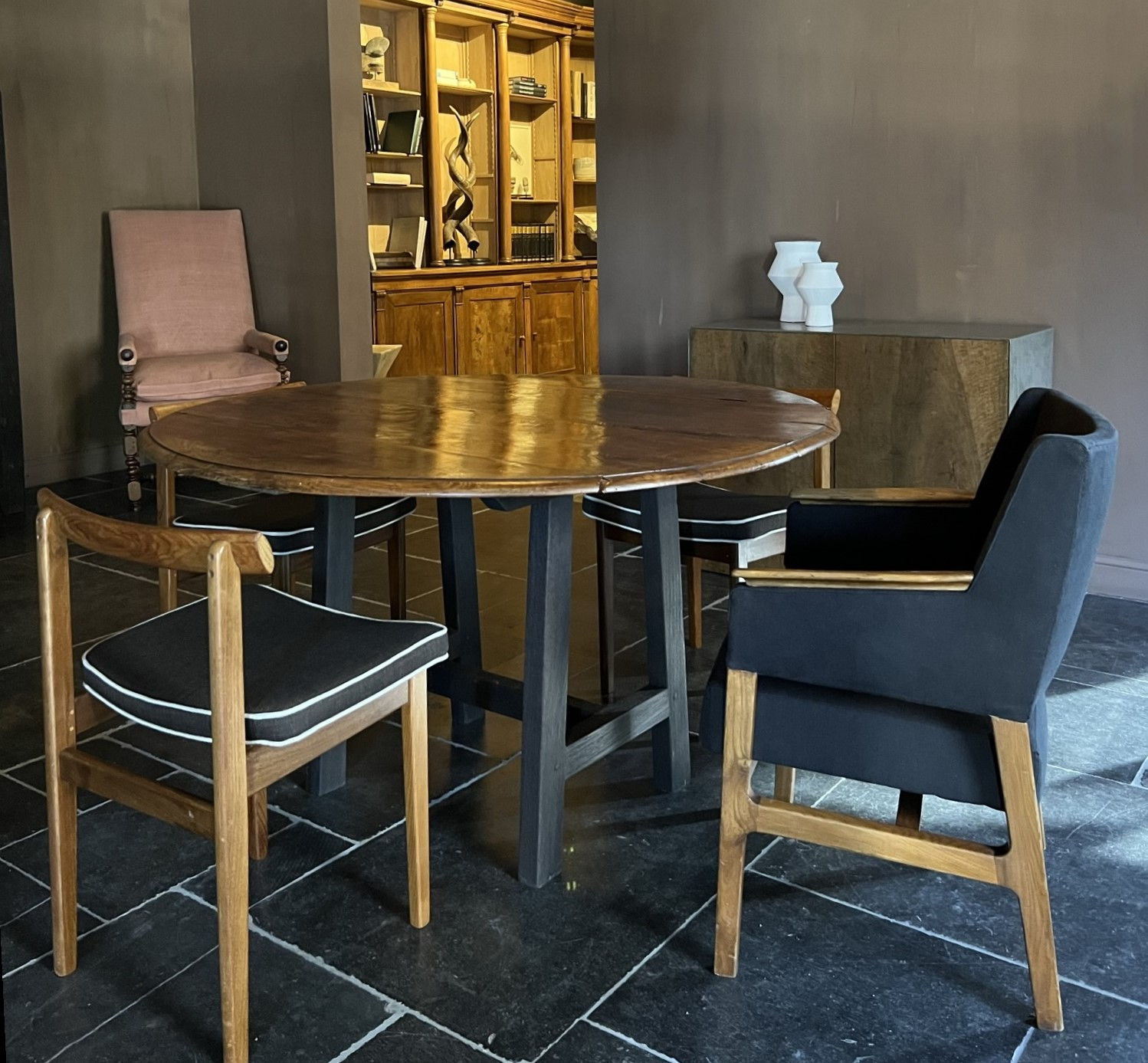 Kay Fisker fauteuil uit het midden van de eeuw - Afbeelding 4