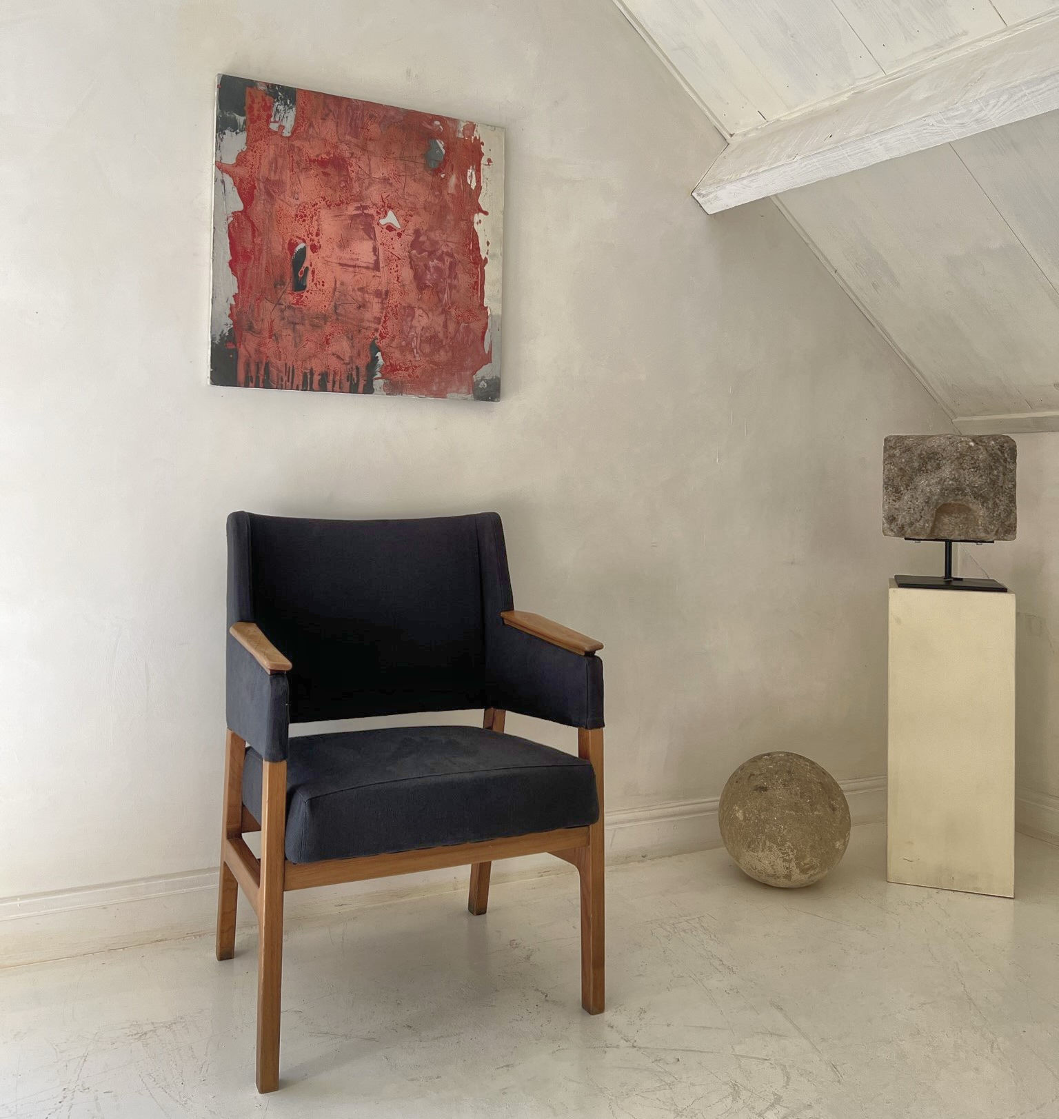 Kay Fisker fauteuil uit het midden van de eeuw - Afbeelding 2